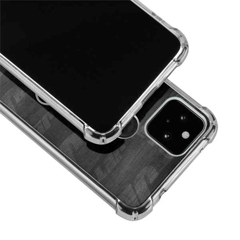 NFL New York Jets Black & White Google Pixel 5 Clear Case